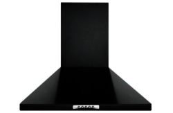 Bush 60cm Chimney Cooker Hood - Black.